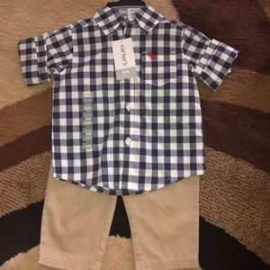 6M boy Carter’s 2 piece set